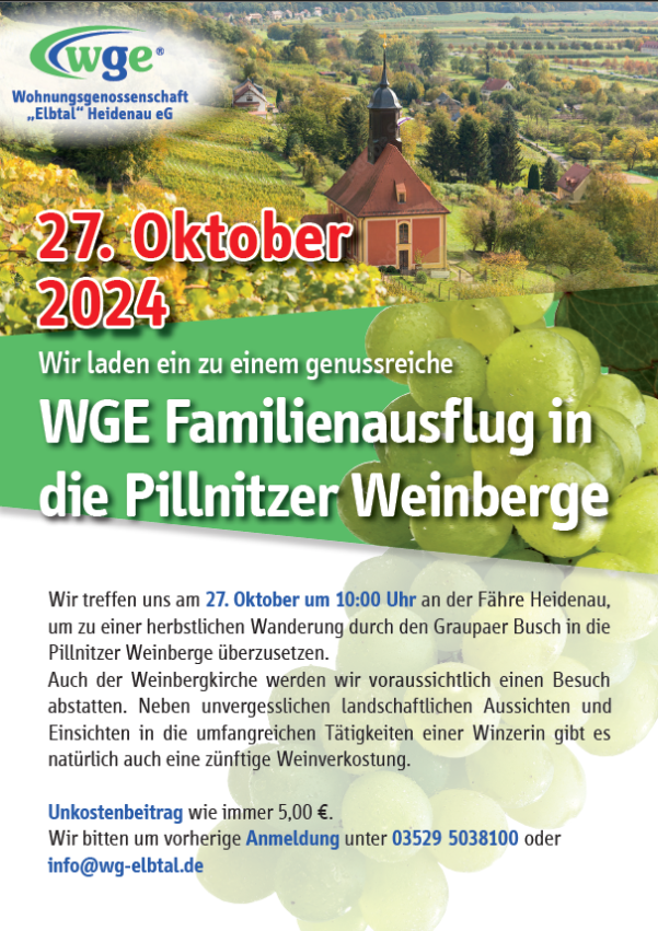 Wanderung 27.10.2024: Fähre Heidenau - Pillnitzer Weinberge Bild 16695